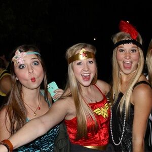 Costumes USA Black Fringe Flapper Dress